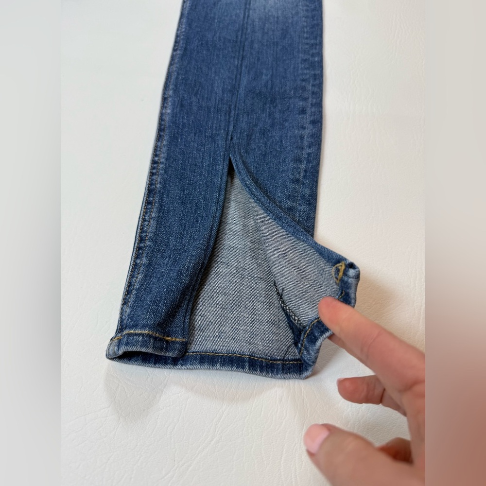 rag & bone /JEAN Yuki Bond Bar Skinny Front Slit Split Hem Jeans Wmns 28 (bin K) - Picture 9 of 12